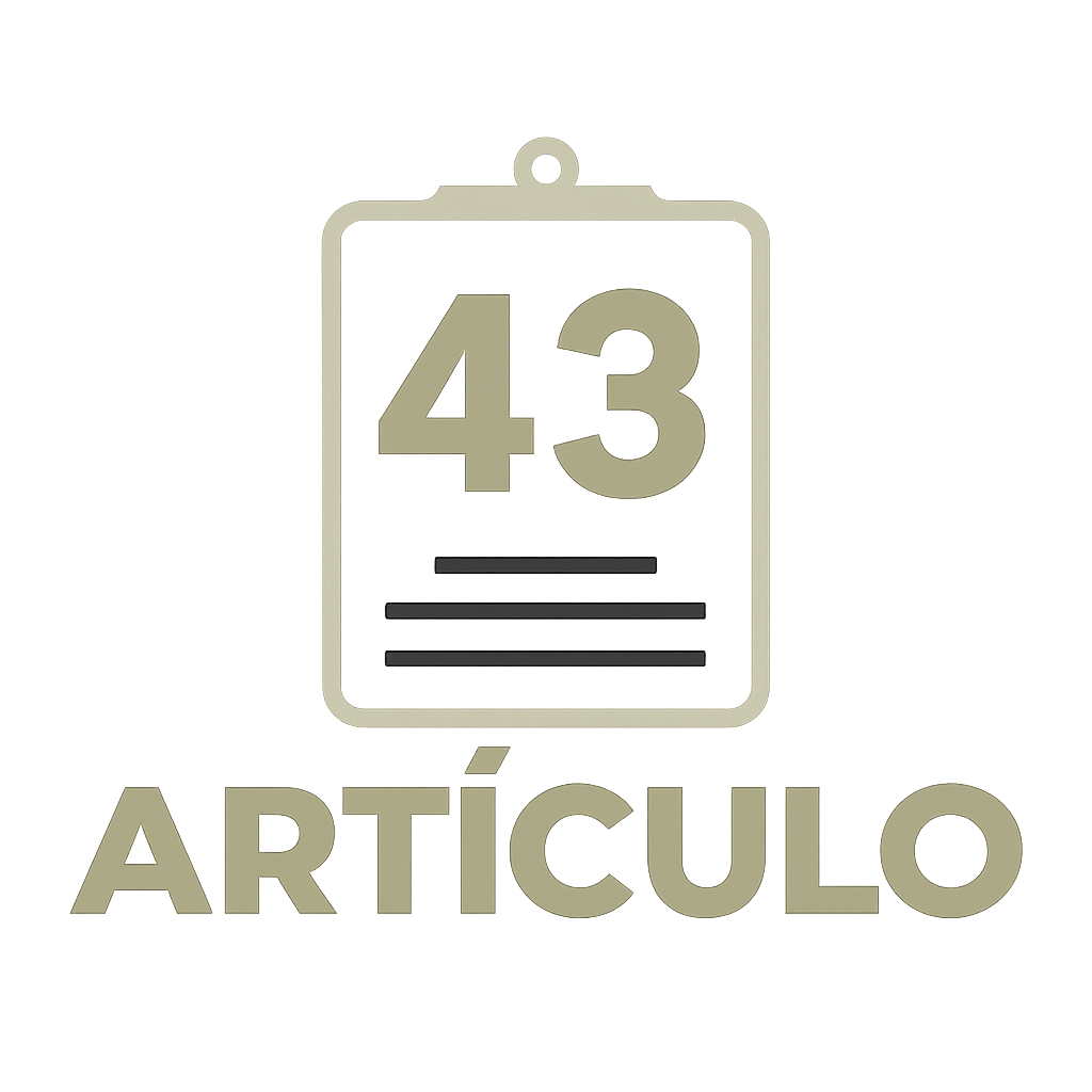 Artículo 43